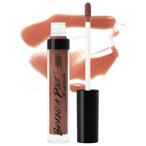 Vista 9 de Black Radiance Beyond A Pout Lip Lacquer Lip Gloss, Cajun Spice