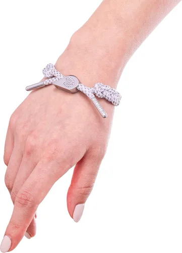 Vista 6 de Rastaclat Pulseras trenzadas de amor y parejas para mujeres y hombres – Colección I Love U Pulseras apilables ajustables trenzadas a mano Gran