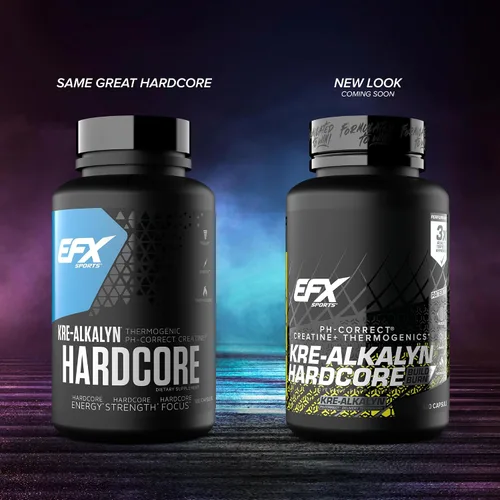 Vista 2 de EFX Sports Kre-Alkalyn Hardcore 120 Cápsulas