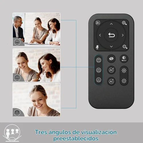 Vista 7 de Cámara web Angetube 4K AI para PC, cámara web de computadora AI-Trackig para escritorio