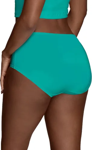 Vista 3 de Fruit of the Loom Ropa interior de microfibra ligera para mujer (talla regular y grande), Variado