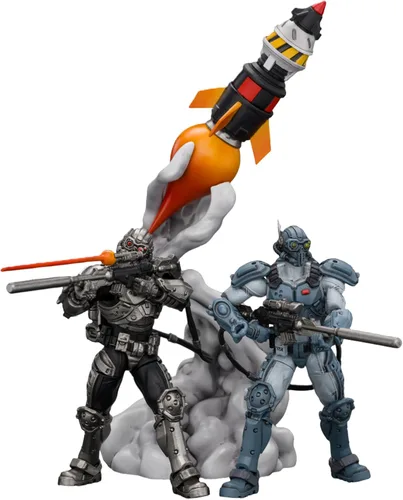 Vista 10 de JOYTOY Warhammer - Figuras de acción 40K 1/18 Dark Angels Intercessors, 4 unidades, modelo coleccionable para niños de 15 años o más, 4.8 pulgadas