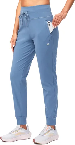 Vista 10 de G Gradual Pantalones deportivos con forro polar para mujer, de cintura alta, resistentes al agua, térmicos, para invierno, correr, senderismo