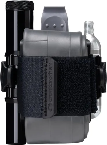 Vista 3 de Crankbrothers Multiherramienta para bicicletas S.O.S. - Kit de herramientas de almacenamiento de tubos TS18 herramientas manuales para bicicleta