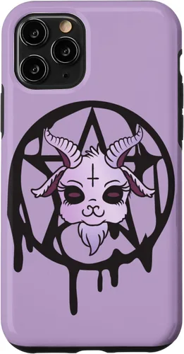 Vista 29 de Anime Aesthetic Baphomet Pentagram Pastel Goth Case for iPhone 17