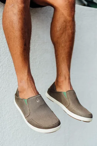 Vista 6 de Olukai - Zapatos de malla sin agujetas para hombre