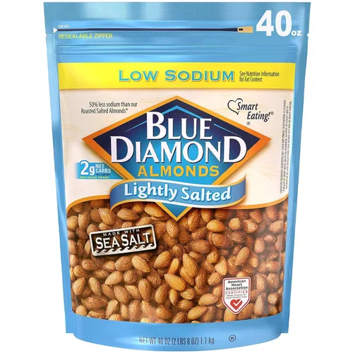 Vista 8 de Blue Diamond Almonds, Nueces de chocolate oscuro y almendra, bolsa de 40 onzas (paquete de 1)