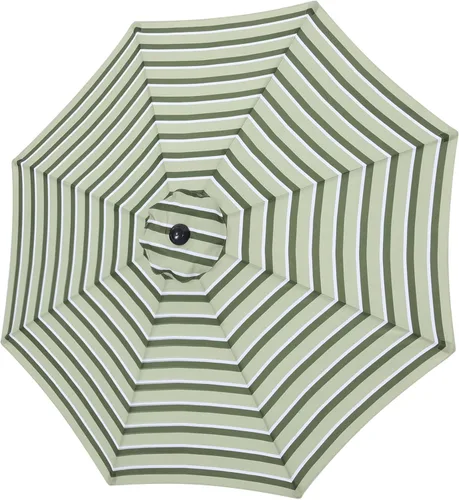 Vista 26 de MASTERCANOPY - Sombrilla de patio de 7.5 pies con toldo de repuesto de 6 varillas - Beige, solo toldo de repuesto