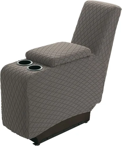 Vista 9 de Funda elástica para silla reclinable, 8 piezas de 1, 2, 3 plazas, funda para sillón reclinable con bolsillo y protector de muebles