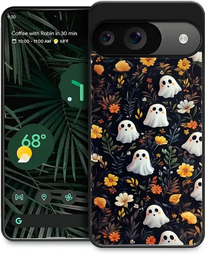 Vista 134 de Funda compatible con Google Pixel 4A 5G, Nochebuena, Google Pixel 4A 5G, delgada, suave, a prueba de golpes, TPU para mujeres y niñas, niños, funda