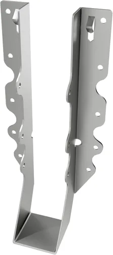 Vista 18 de 10 piezas de bridas para huracanes negras resistentes para vigas, correas para techos de huracanes de calibre 13, espesor de 2.2mm, ajustables