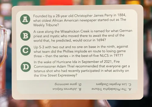 Vista 4 de You Gotta Know Philadelphia Hometown - Juego de preguntas y preguntas