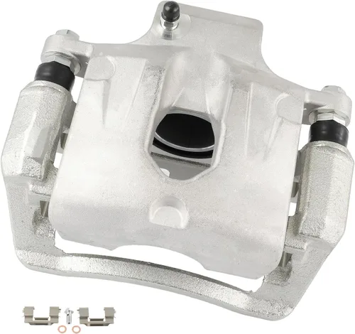 Vista 12 de cciyu Conjunto de pinza de freno trasera izquierda 18B4644A con soporte para Buick Rendezvous, para Chevy Venture, para Oldsmobile Silhouette