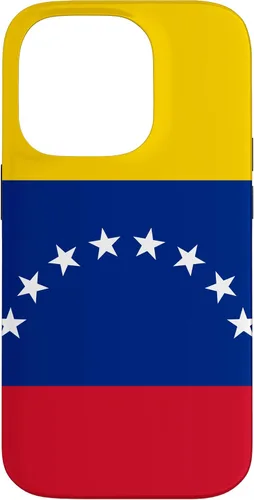 Vista 16 de Funda con la bandera de Venezuela para iPhone 14