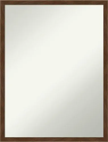 Vista 12 de Amanti Art Bathroom Mirror for Over Sink, Vanity Mirror, Wood Frame, Hangs Horizonally and Vertically, Bathroom Wall Decor, Non-Beveled Edge