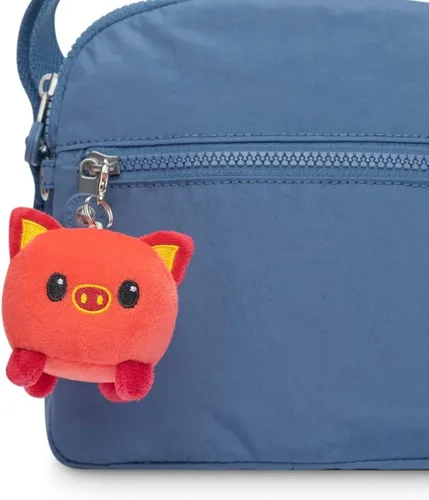 Vista 2 de TeeTurtle Llavero de peluche Año Nuevo Lunar Cerdo animal del zodiaco rojo