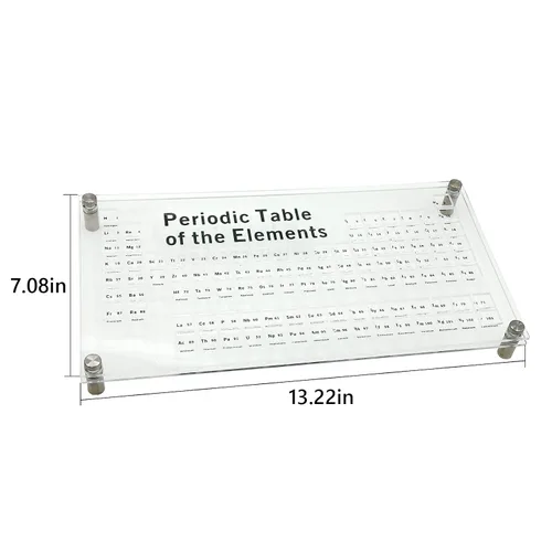 Vista 2 de 18 piezas de conjunto de cubos de elementos, cubos de densidad de metal puro con bandeja de plexiglás acrílico, conjunto de cubos de elementos