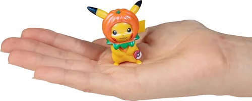 Vista 8 de Calendario de adviento de Halloween Pokemon 2021 para niños, 13 piezas, incluye 10 figuras de personajes de juguete y 3 accesorios, para mayores