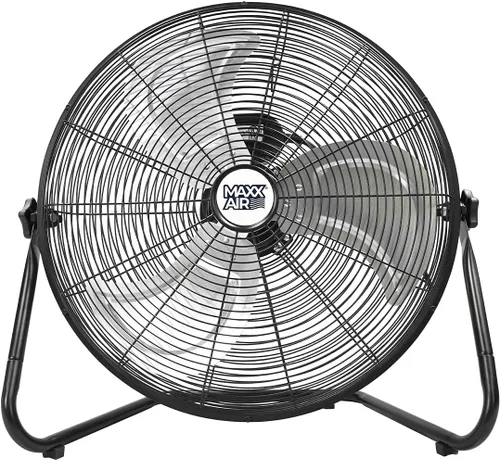 Vista 5 de MaxxAir HVFF Ventilador de suelo, 20 pulgadas, alta velocidad, UPS
