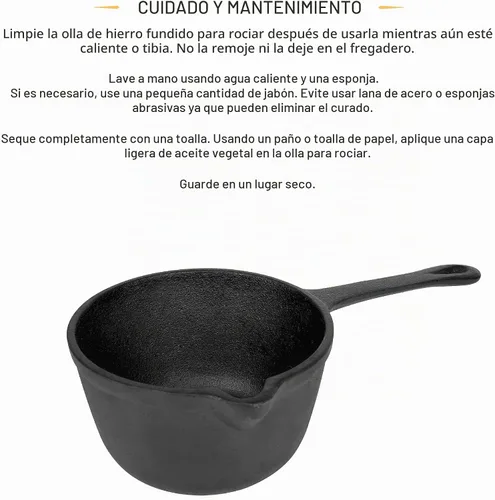 Vista 7 de Jim Beam JB0204 Olla de asado de hierro fundido presazonada, construcción resistente para parrilla y horno, grande, negra
