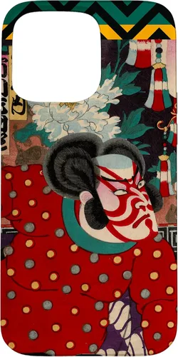 Vista 27 de Funda para iPhone 11 Pro Max Fierce Samurai japonés Kabuki Woodblock