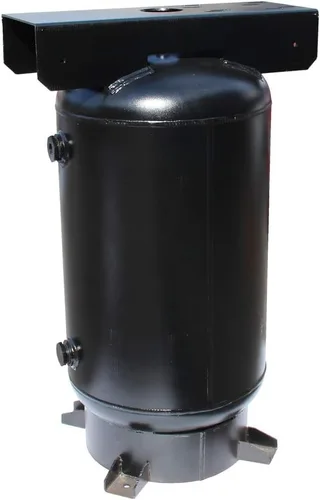Vista 5 de Tanque de aire vertical industrial del receptor del compresor de aire de 60 galones clasificado para 200 PSI con ASME codificado