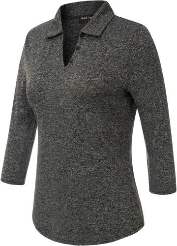 Vista 2 de JACK SMITH Polo deportivo que absorbe la humedad para mujer de secado rápido