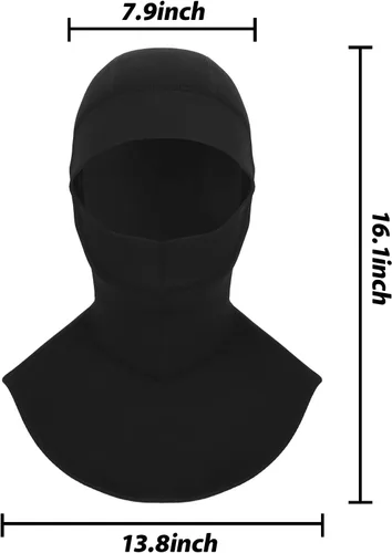 Vista 5 de Capucha de buceo de neopreno cálido con protección solar UV, gorra de buceo con ventilación de flujo para eliminar el aire atrapado, capucha