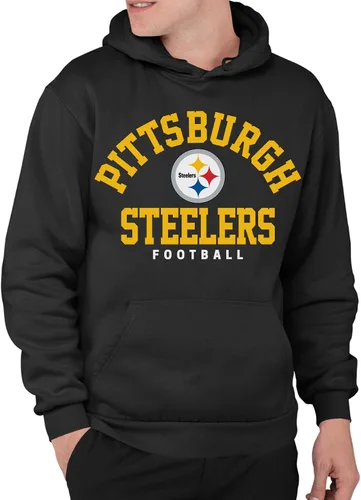 Vista 9 de Junk Food NFL - Sudadera con capucha unisex para adultos con logotipo de equipo clásico