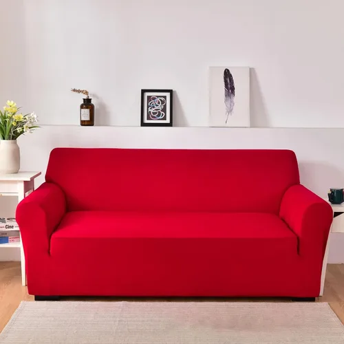 Vista 20 de Konsilsa Funda elástica para sofá de 1/2/3/4 plazas, funda universal para sillón suave, lavable, antideslizante, adecuada para protector de muebles