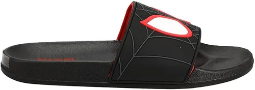 Vista 4 de Bioworld Marvel Spider-Man Miles Morales - Sandalias para hombre, talla L, Negro