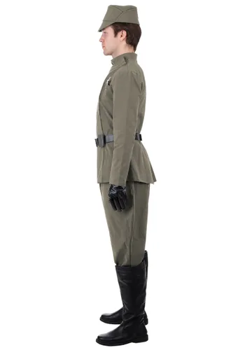 Vista 3 de Disfraz para Hombre de Oficial Imperial Verde de Star Wars Multicolor