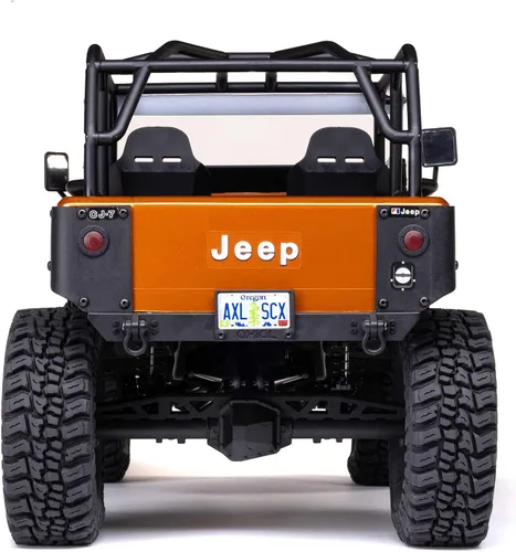 Vista 12 de Axial 1/10 SCX10 III Jeep CJ-7 4X4 RTR cepillado RC Rock Crawler, cobre