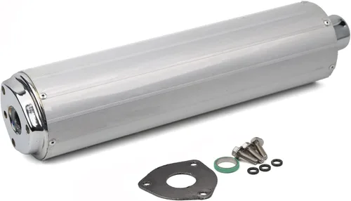 Vista 2 de Minho Silenciador de escape para motocicleta, tubo silenciador apto para scooter chino GY6 ciclomotores Jonway 125CC 150CC