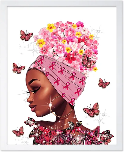 Vista 29 de Poster Master Póster motivacional vintage, impresión inspiradora retro, regalo para chica afro, amiga, reina negra, mujer afroamericana