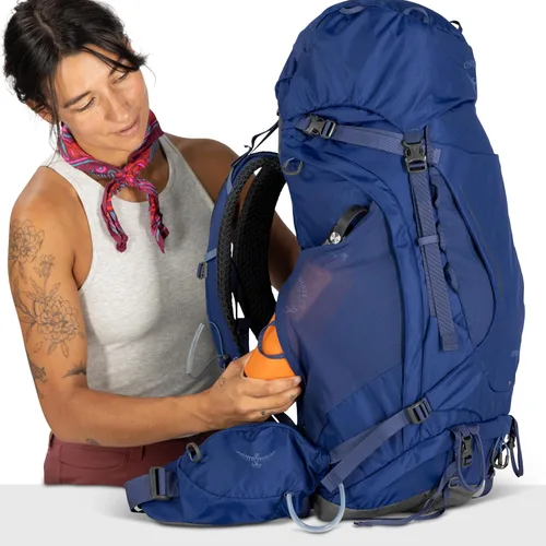Vista 13 de Osprey Kyte 48L Mochila de mochilero para mujer, marrón WXS-S marrón (Barley Brown)