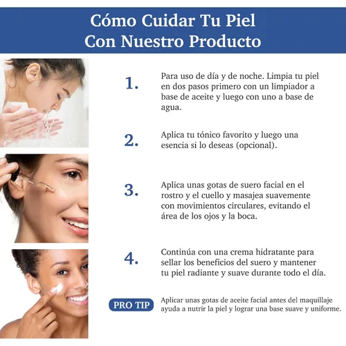 Vista 5 de Purifect - Suero facial enriquecedor de ácido hialurónico, suero ultra hidratante e hidratante para la cara, equilibra la textura de la piel