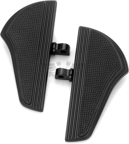 Vista 5 de Para Harley Defiance controlador negro Floorboards kits touring street electra glide fltr estribos flhx freno pedal cubre 1980-2018