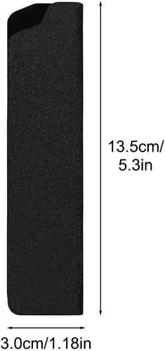 Vista 5 de Protectores de borde de cuchillo, 5, 6.5, 8, 9.5 pulgadas, funda protectora para cuchillo de chef (no incluido)