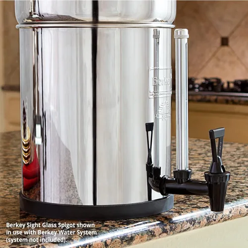 Vista 2 de Berkey SG-7,5 Espiga de nivel de agua de vidrio para Big Berkey y sistemas de viaje