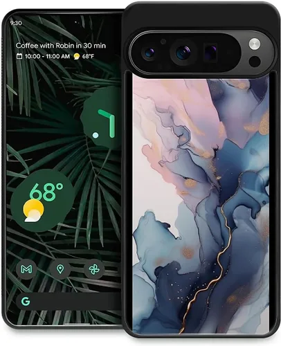 Vista 103 de Compatible con Google Pixel 4A 5G Mobile Case Creative Acrylic Panel trasero Silicona Protección Grip especialmente diseñado para Google Pixel 4A 5G