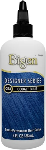 Vista 3 de Bigen CB3 Cobalt Blue Designer Series - Coloración semipermanente para el cabello (paquete de 3)