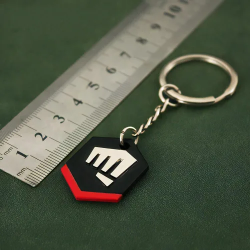 Vista 5 de EVANEM Game Valorant Vandal Fists Keychain Model Action Figures Game Toys Collection Gift Desk Decoration Backpack Pendant Gift