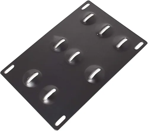 Vista 3 de Gancho de remolque para parachoques delantero, soporte de montaje de placa de matrícula para A4 S4 A5 S5 A7