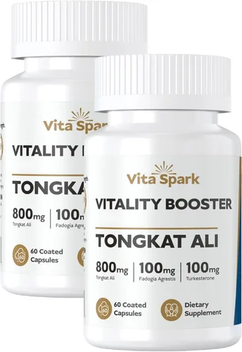 Vista 11 de Tongkat Ali para hombres – Longjack con Fadogia Agrestis y Turkesterone, suplemento certificado por terceros para entrenamiento de rendimiento