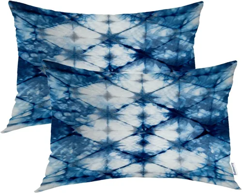 Vista 67 de Batmerry Fundas de almohada de bosque de arce otoñal, casas de sillas de madera, hojas amarillas, fundas de almohada decorativas, impresión digital