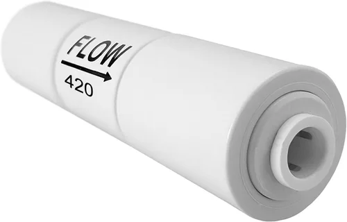 Vista 9 de 1/4 Push On Restrictor de flujo de agua para sistema RODI (300CC)