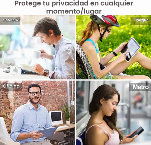 Vista 7 de ProCase Protector de pantalla de privacidad para Galaxy Tab S10 FE /S9 FE /S9/S8/S7