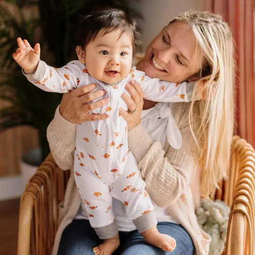 Vista 56 de Burt's Bees Baby - Pijama de una pieza para bebé, mameluco para dormir y jugar, algodón 100% orgánico, cremallera frontal