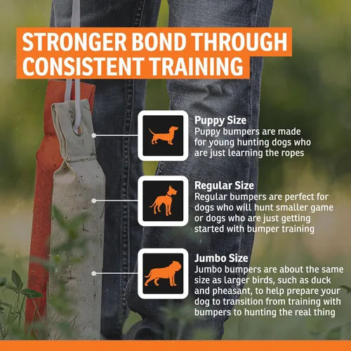 Vista 5 de SportDOG Maniquíes de Lona – Herramienta de entrenamiento de perros de caza – Absorbedor de aroma de caza – Bumper listo para el agua – Maniquí